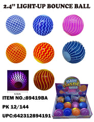 2.4" Light Up Bouncing Ball