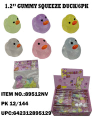 TPR Squeeze Little Transparent Duck