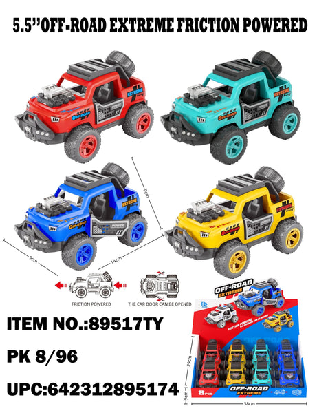 5.5" Friction Powered Off-Road Vehicle